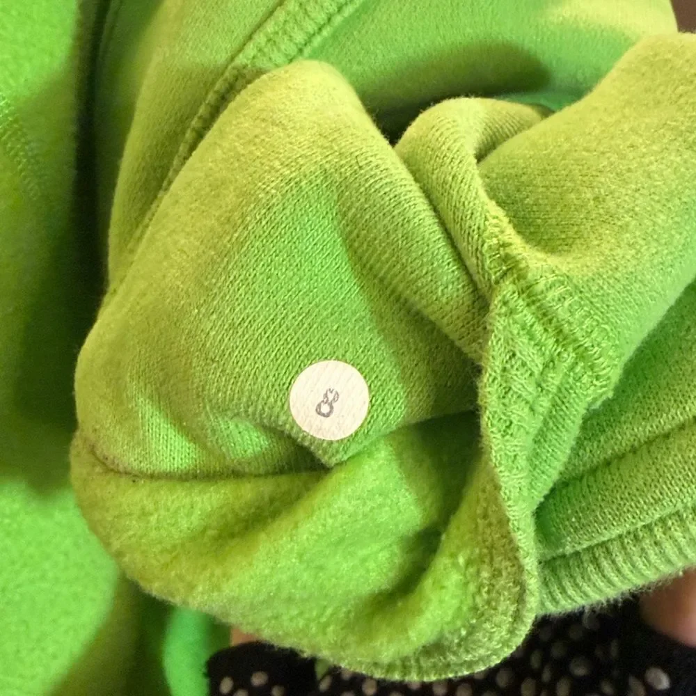 LULULEMON SCUBA HOODIE OLD SCHOOL ERA THICK FLEECE COZY & COLORFUL SIZE 8 - Picture 11 of 12